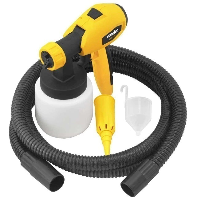 pistola de pintura elétrica pev 750 220v com roda 62.20.750.220 vonder