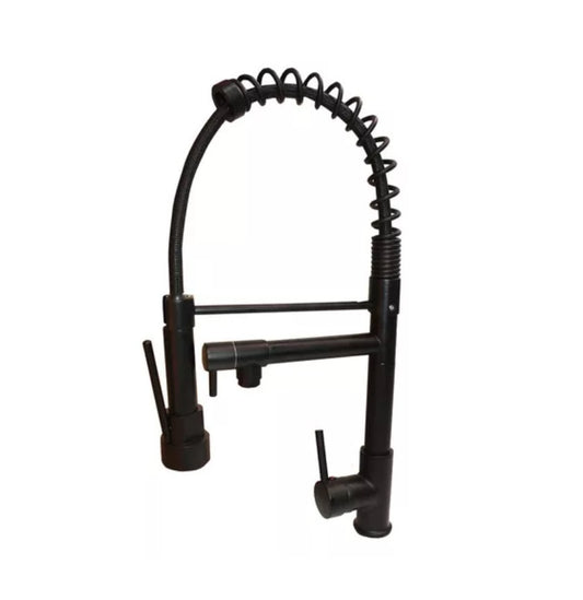 misturador monocomando de mesa para cozinha preto 1899 furkin